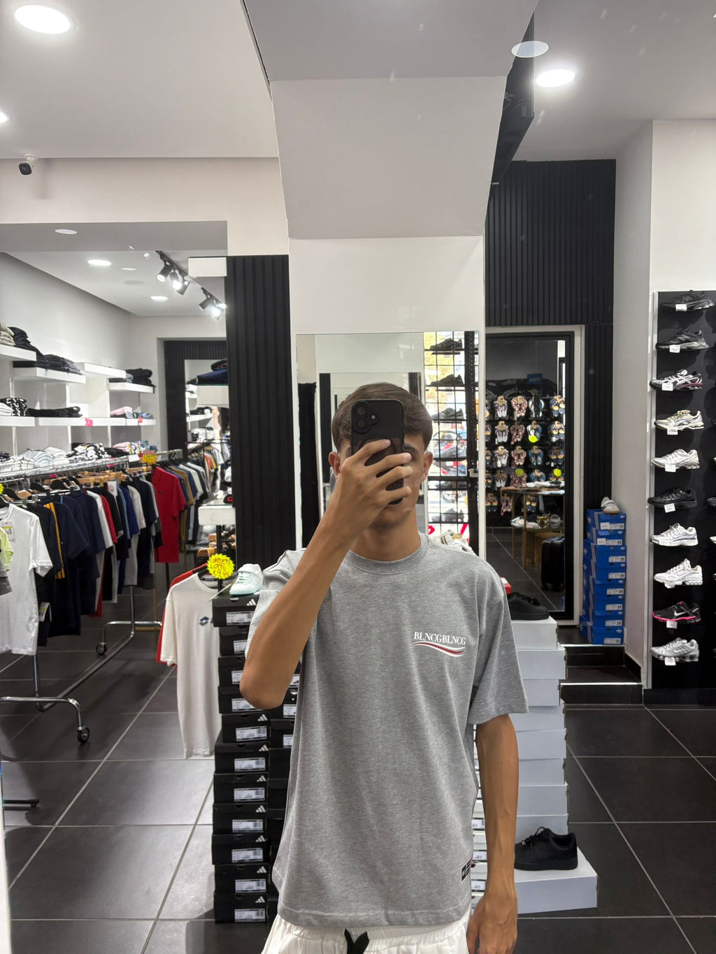 T-SHIRT BLNCG GRIGIA