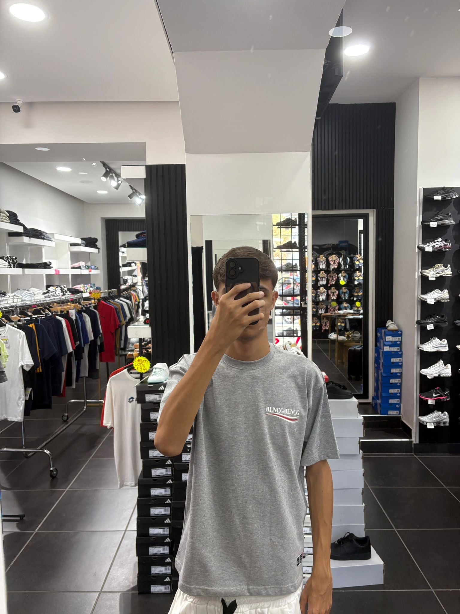 T-SHIRT BLNCG GRIGIA