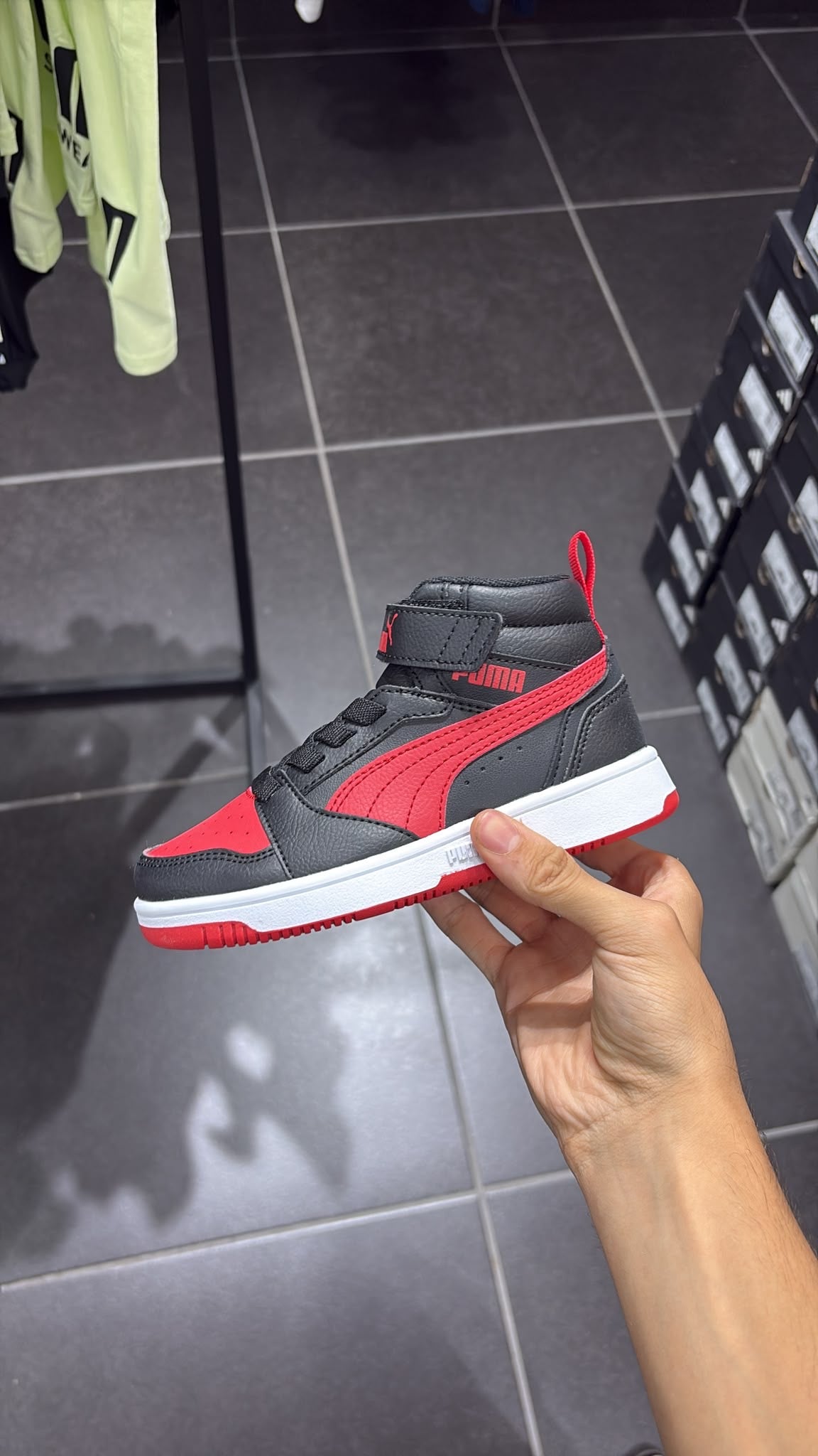 PUMA BLACK FOR ALL TIME RED KIDS ALTE