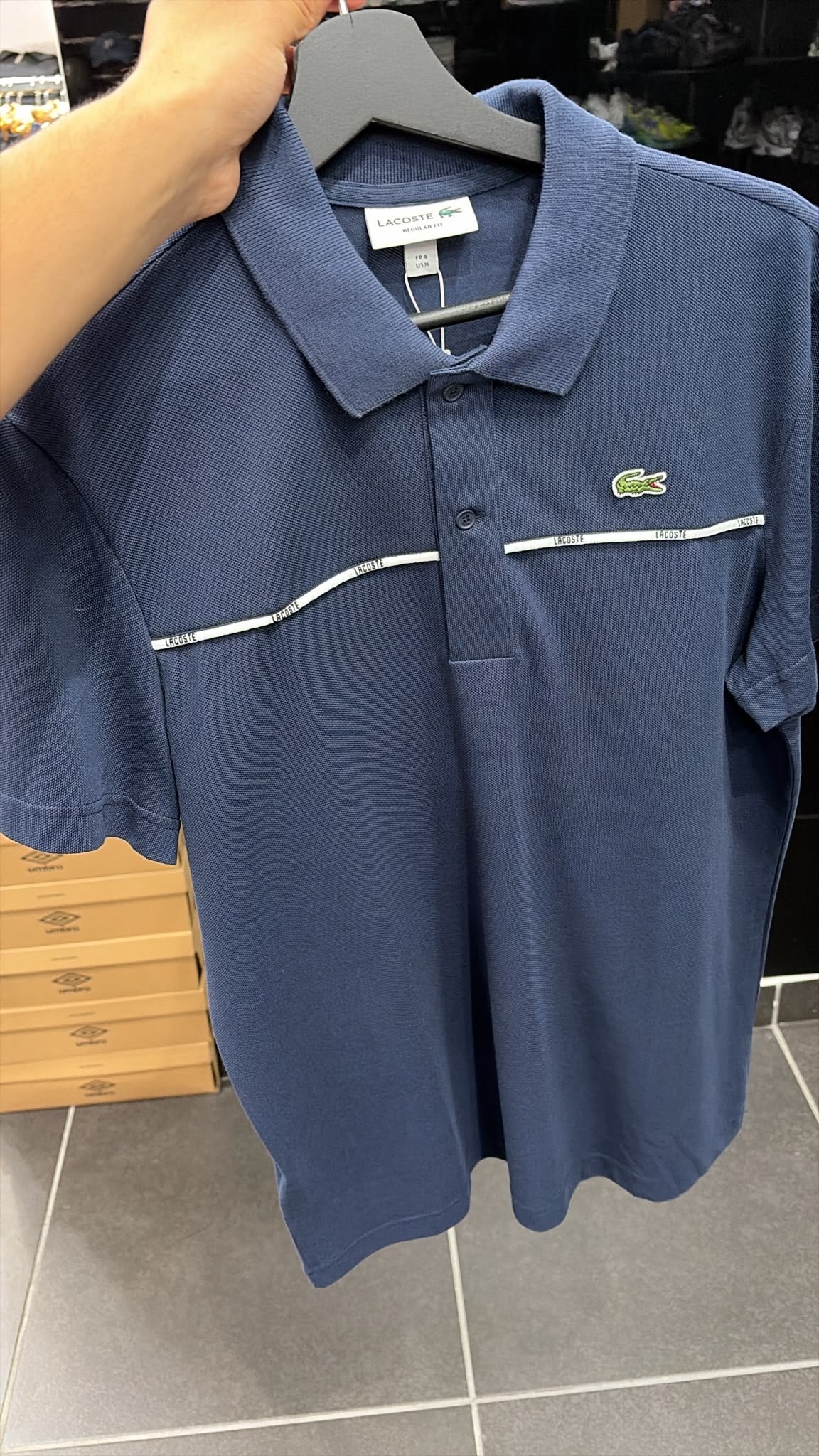 POLO LACOSTE BLUE NEW COLLECTION