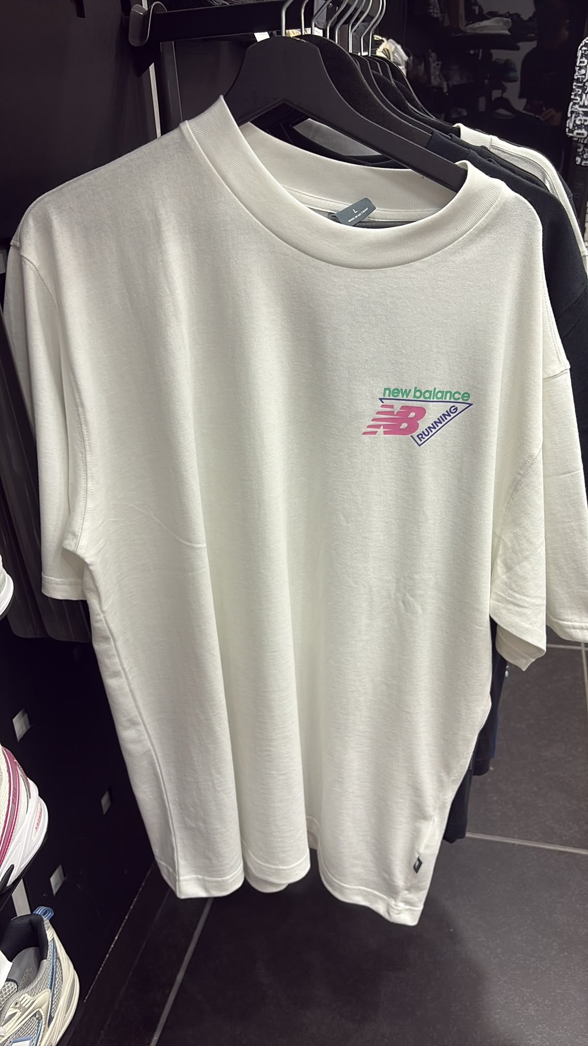 T-SHIRT NEW BALANCE WHITE
