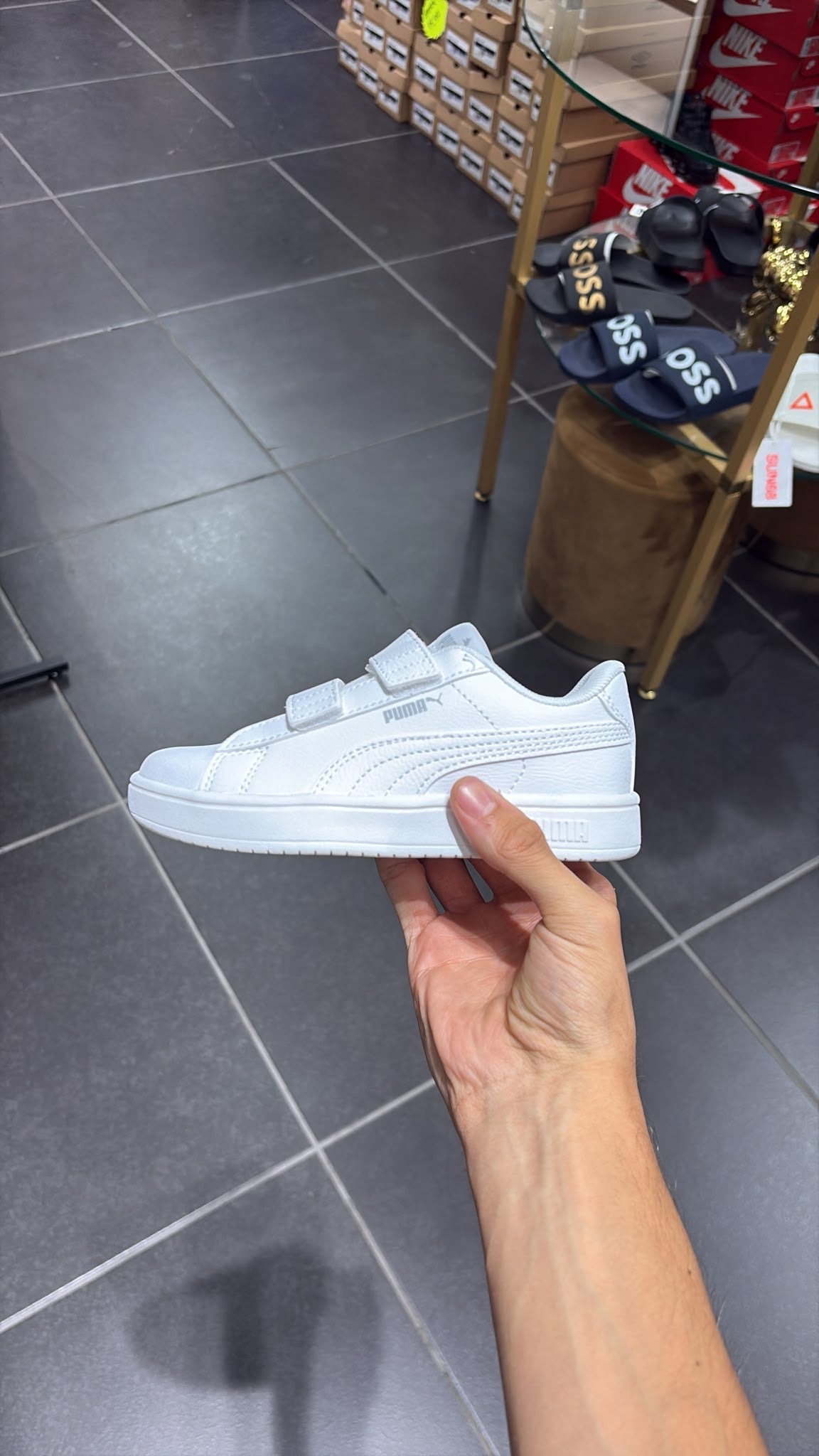 PUMA WHITE KIDS