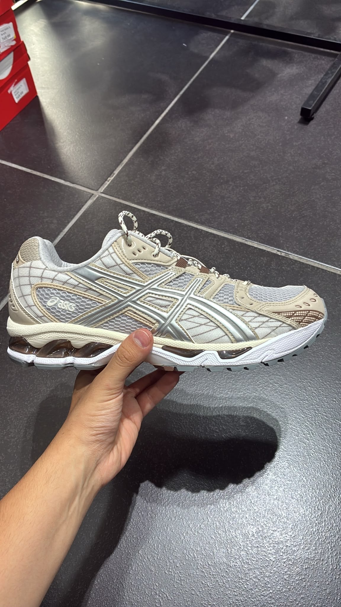 ASICS GEL-NIMBUS 10.1 CONCRETE/FEATHER GREY