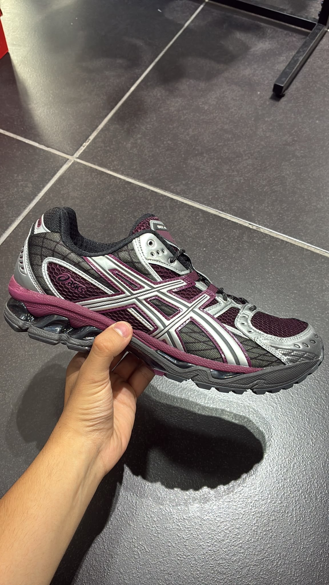 ASICS GEL-NIMBUS 10.1 BENIMO PURPLE/PURE SILVER