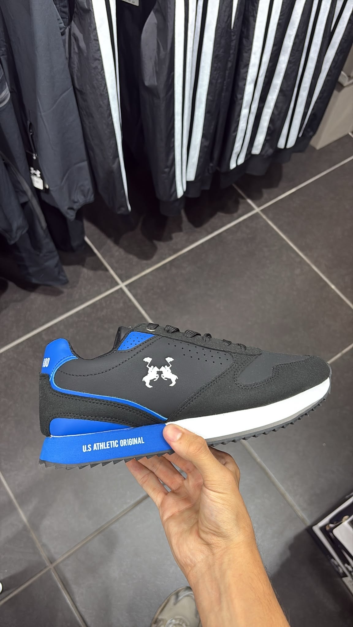 US ATHLETIC ORIGINAL BLACK/BLUE