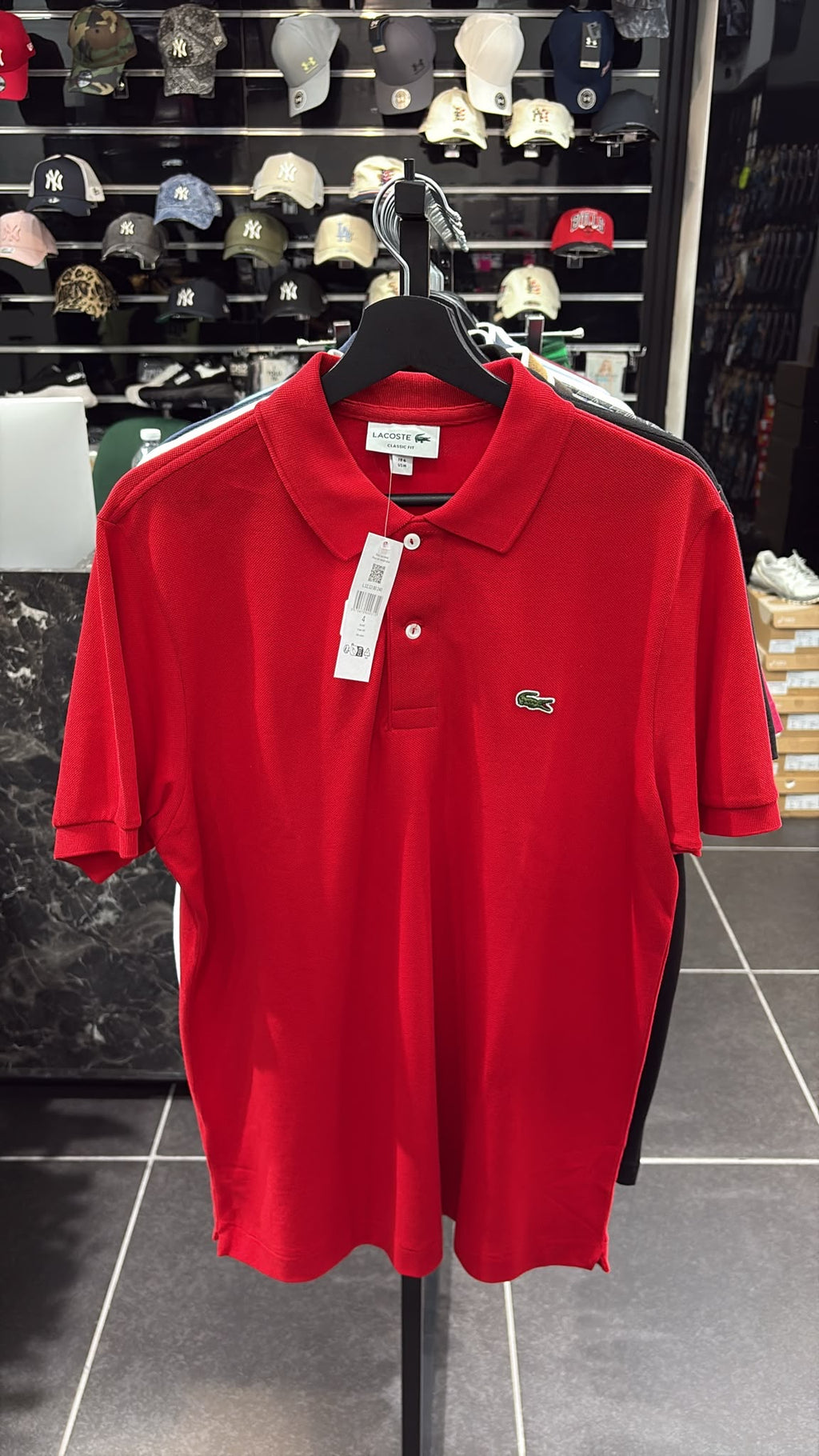 POLO LACOSTE RED