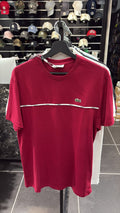 T-SHIRT LACOSTE BORDEAUX NEW COLLECTION