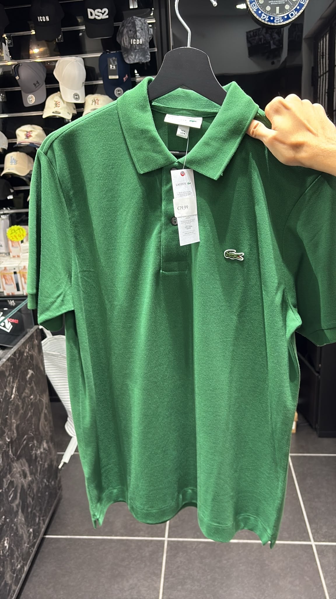 POLO LACOSTE GREEN