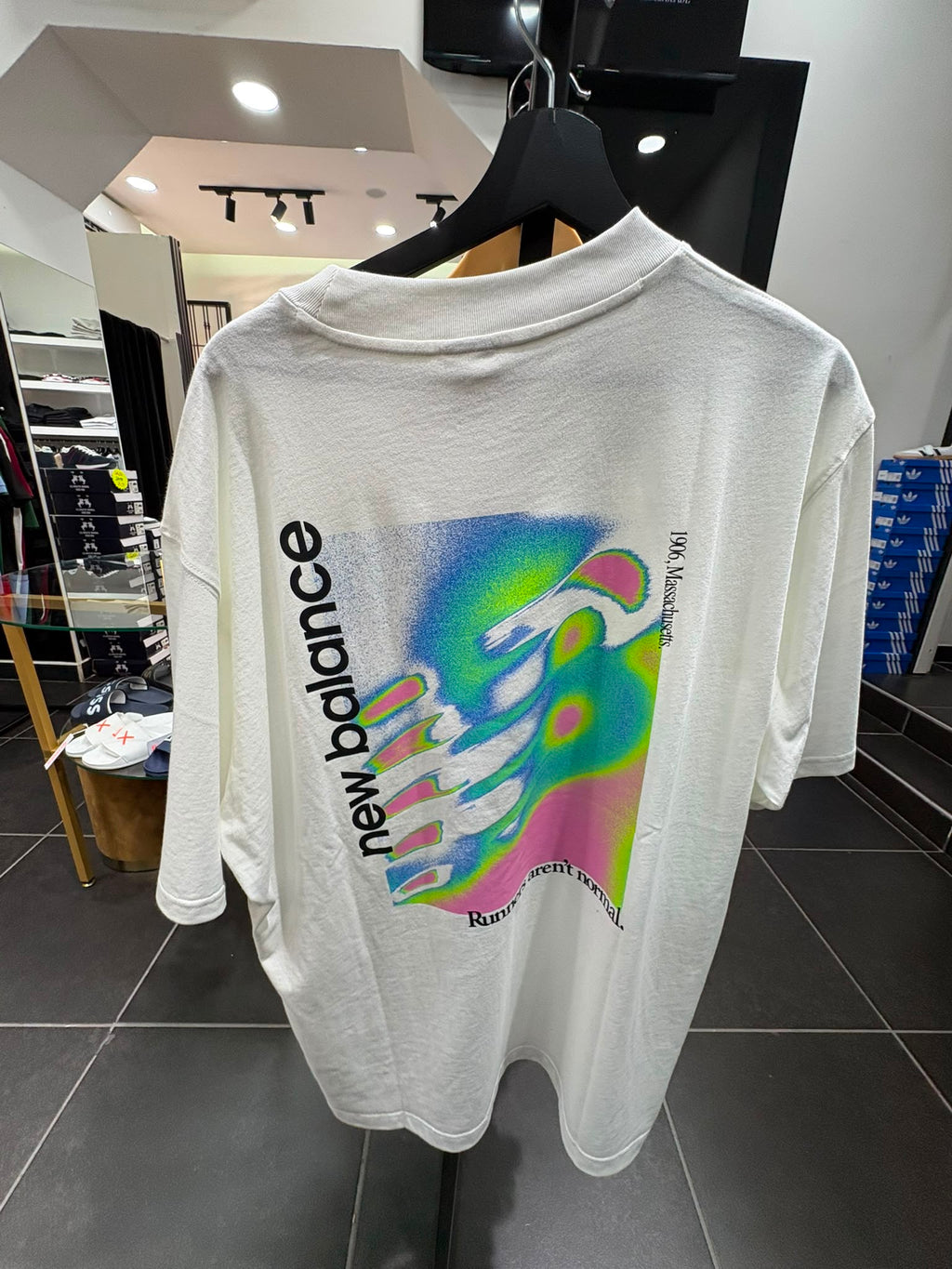 T-SHIRT NEW BALANCE WHITE