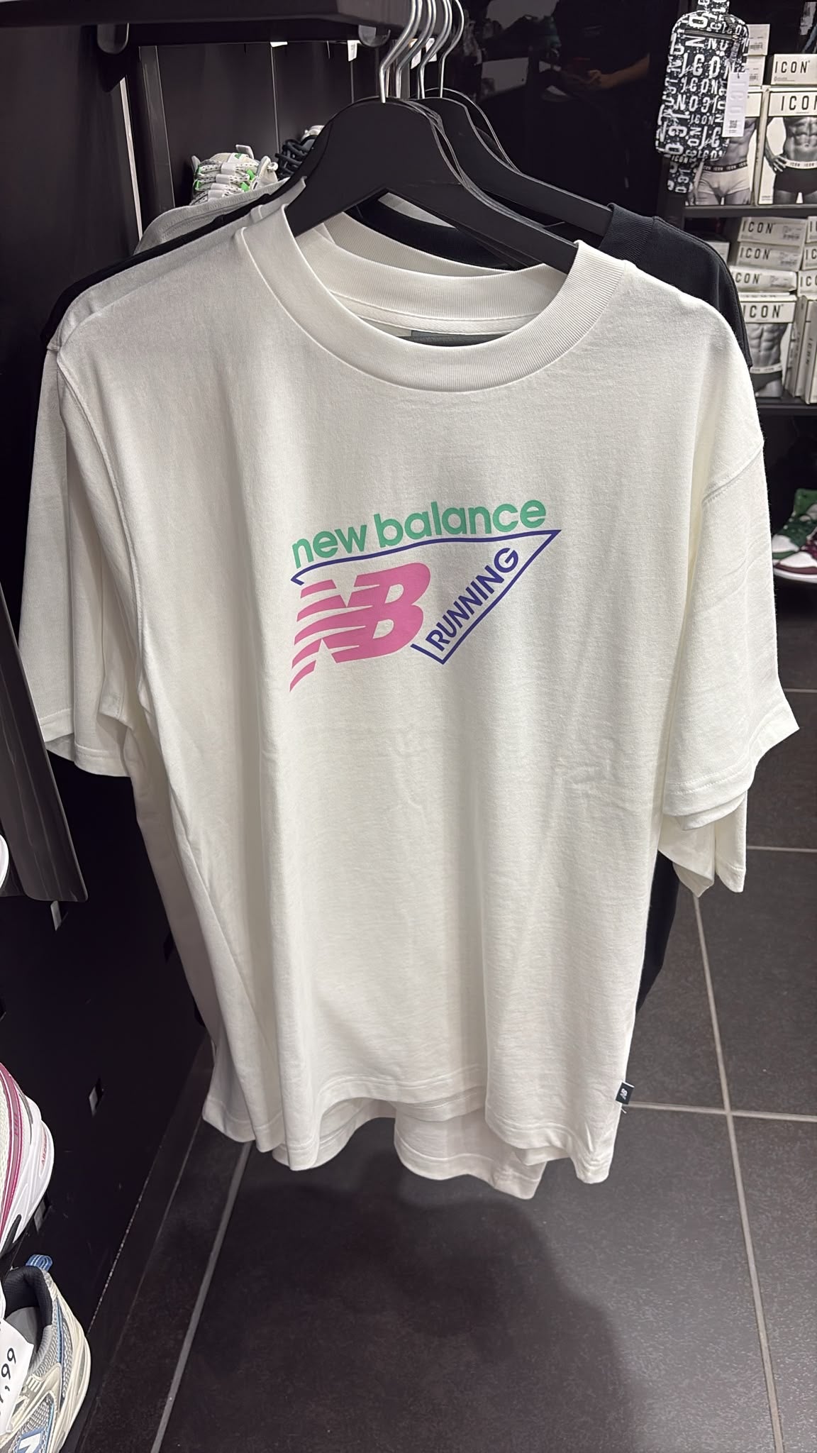 T-SHIRT NEW BALANCE RUNNING WHITE