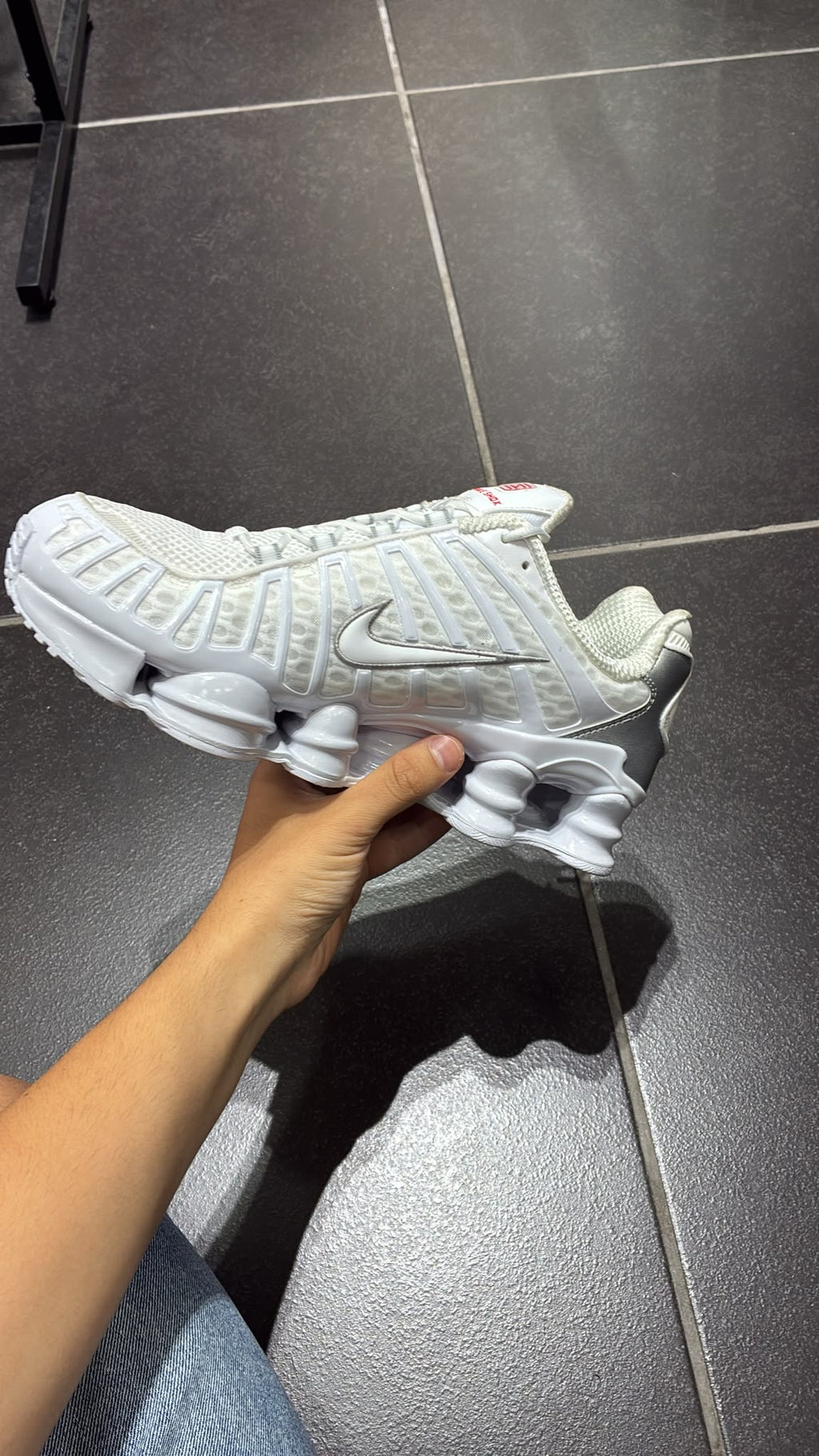 Nike Shox bianca