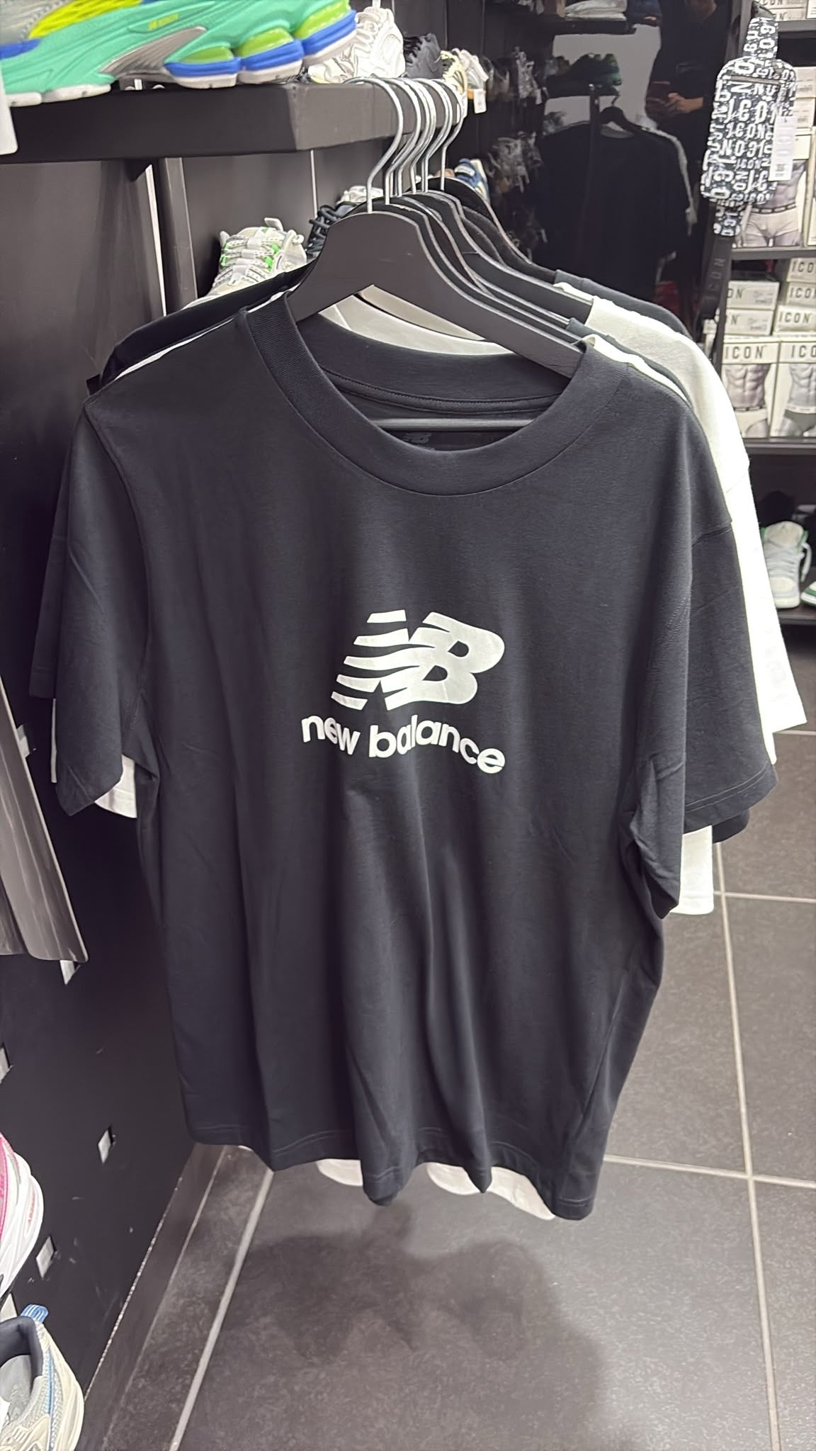 T-SHIRT NEW BALANCE BLACK