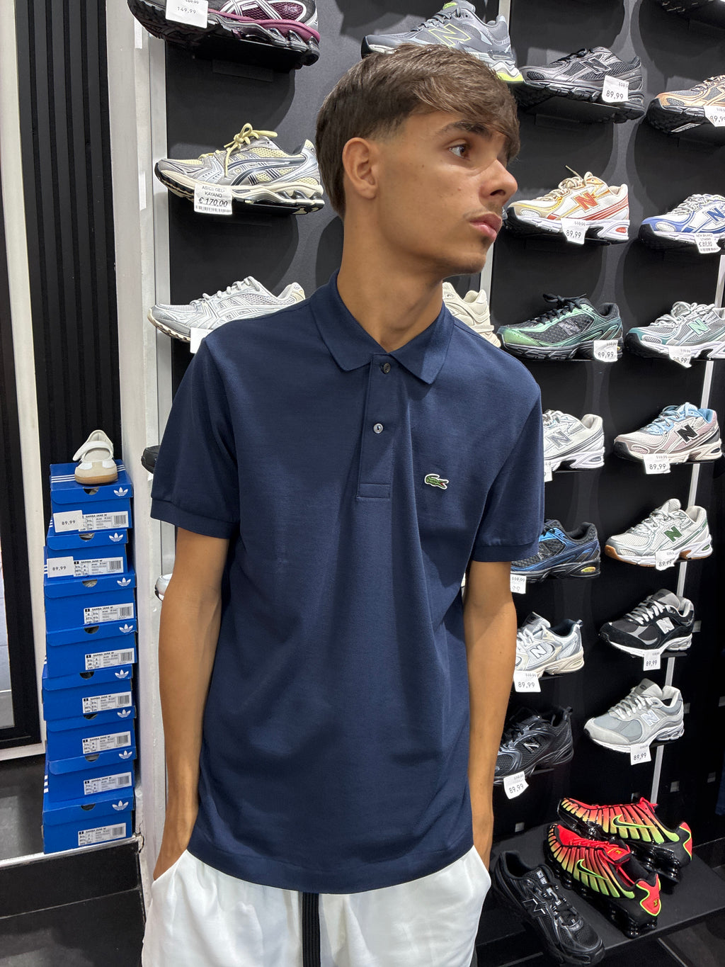 POLO LACOSTE BLUE NAVY
