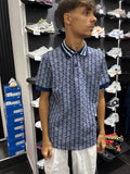 POLO LACOSTE BLUE MONOGRAM