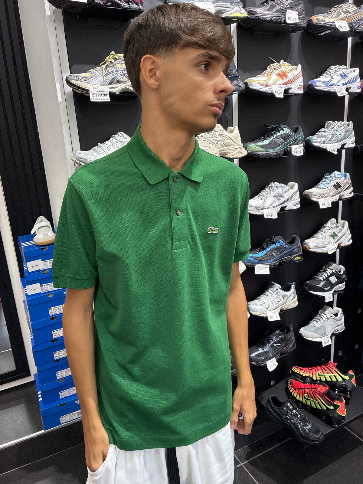 POLO LACOSTE GREEN